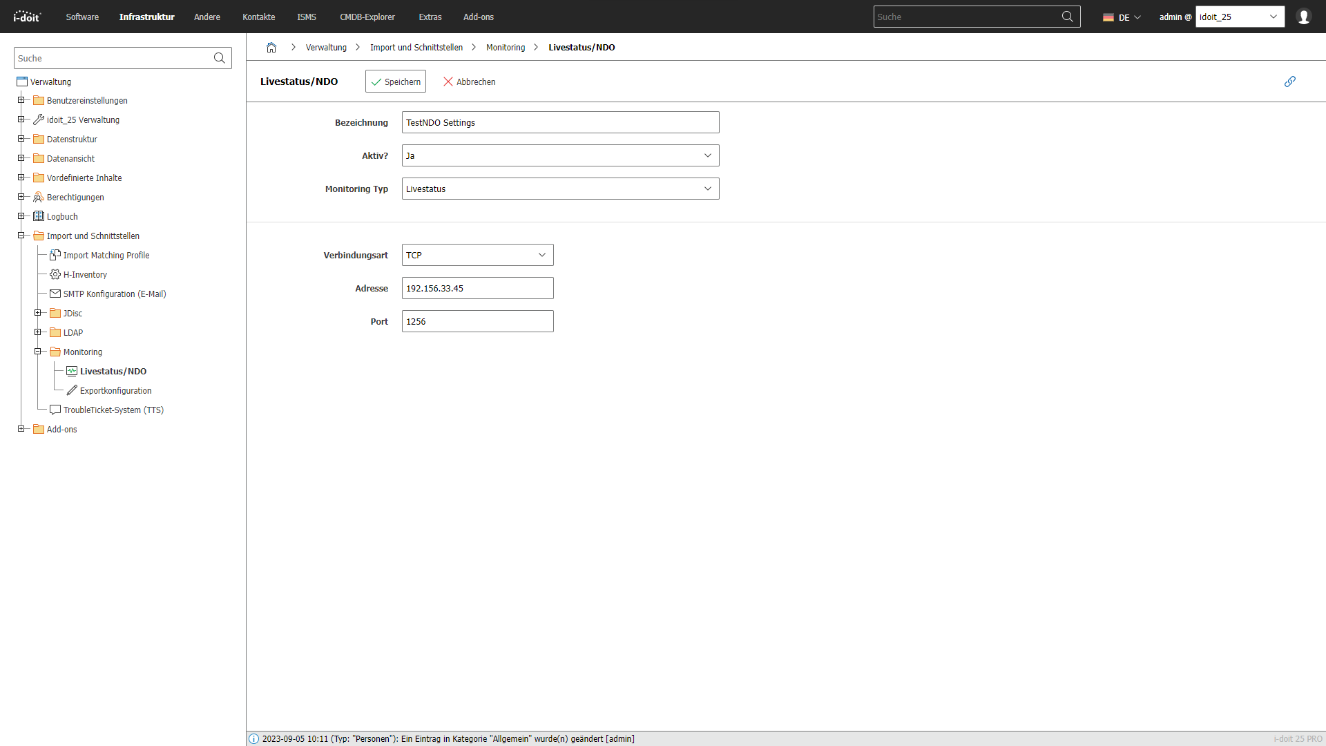Livestatus/NDO