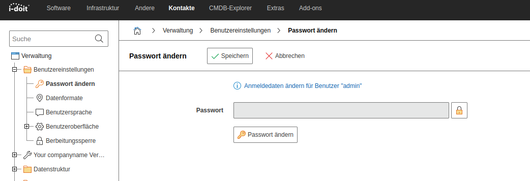 Anmeldedaten