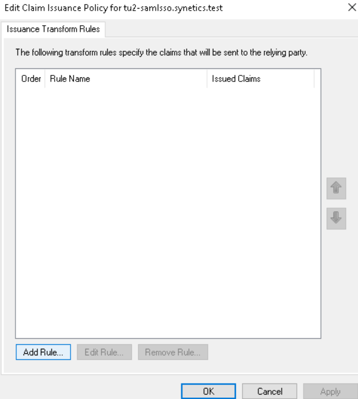 Add rule