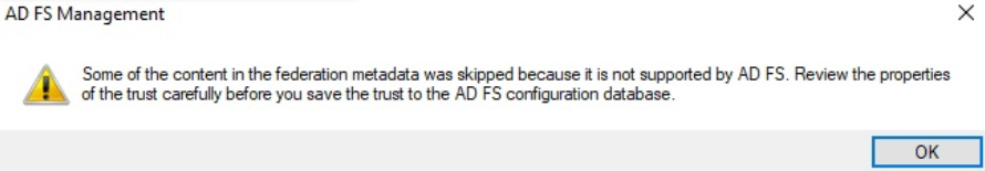 AD FS Management