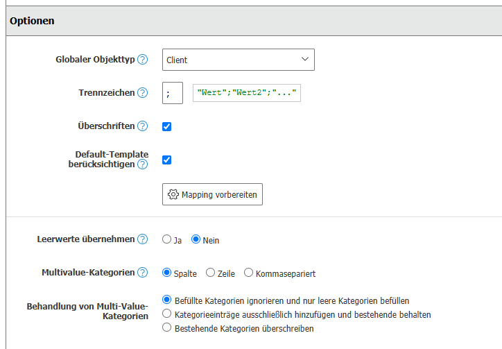 Darstellung in i-doit