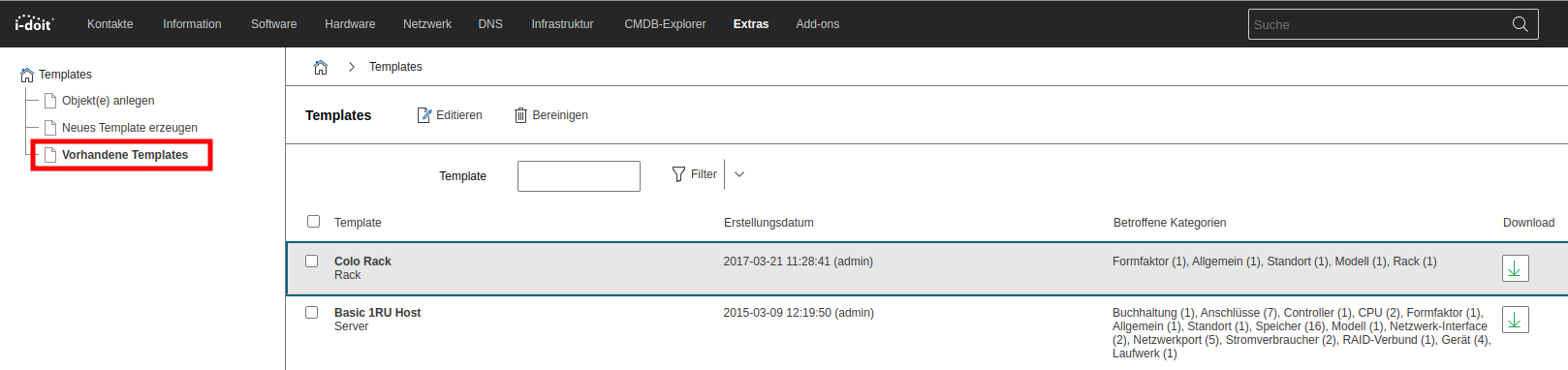 templates-entfernen