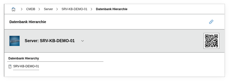 Datenbank-Hierarchie