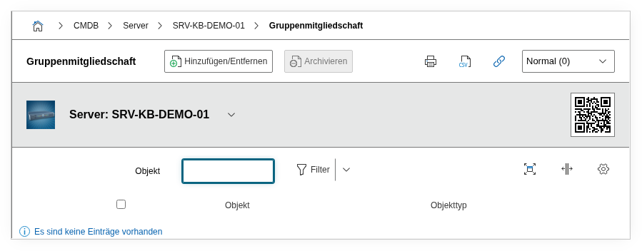 Gruppenmitgliedschaft