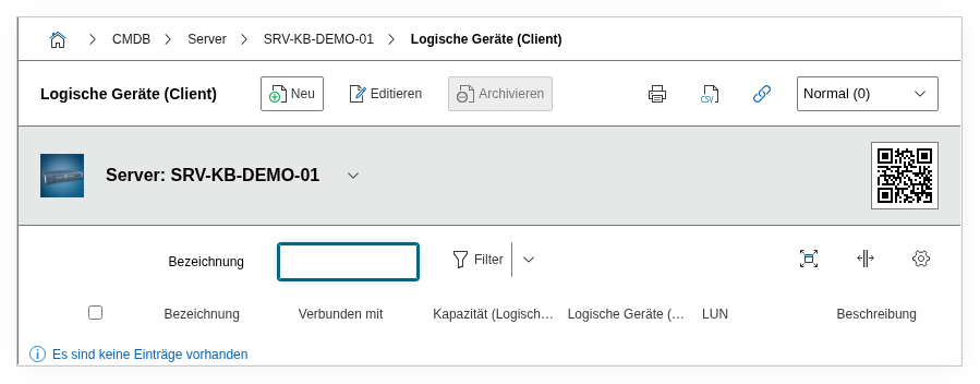 Logische Geräte (Client)