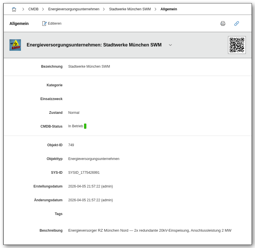 Energieversorgungsunternehmen