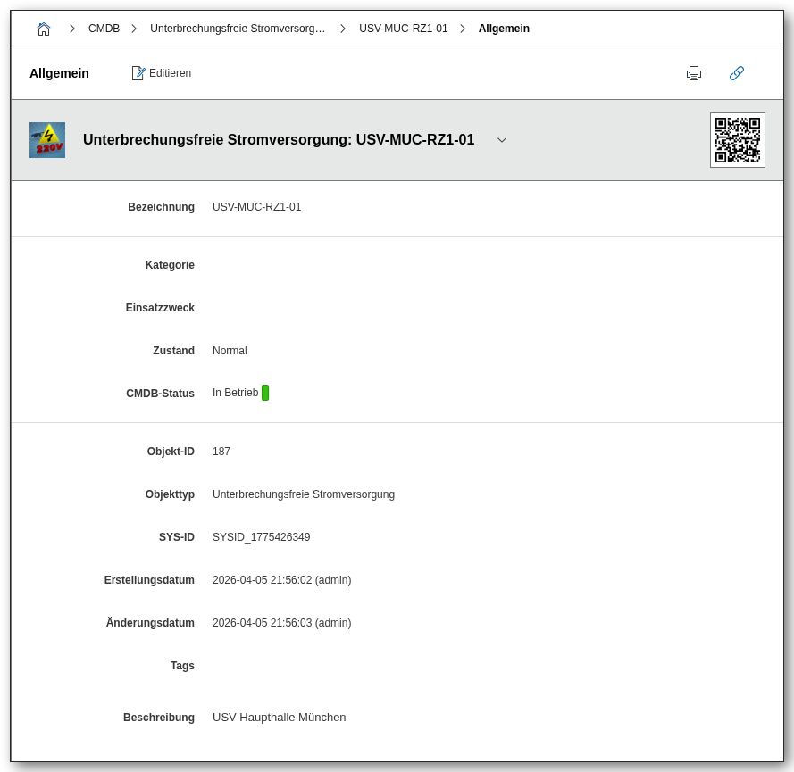 Unterbrechungsfreie Stromversorgung