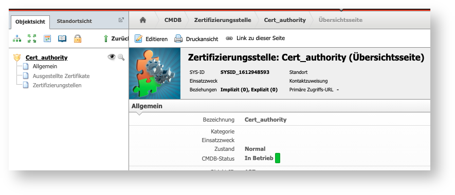 Zertifizierungsstelle