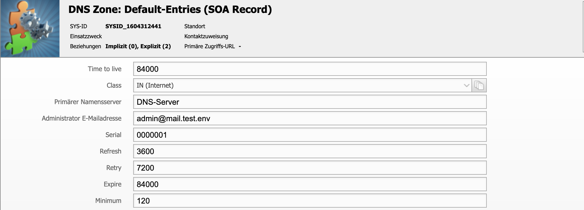 SOA Records