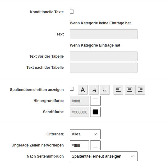 Darstellung
