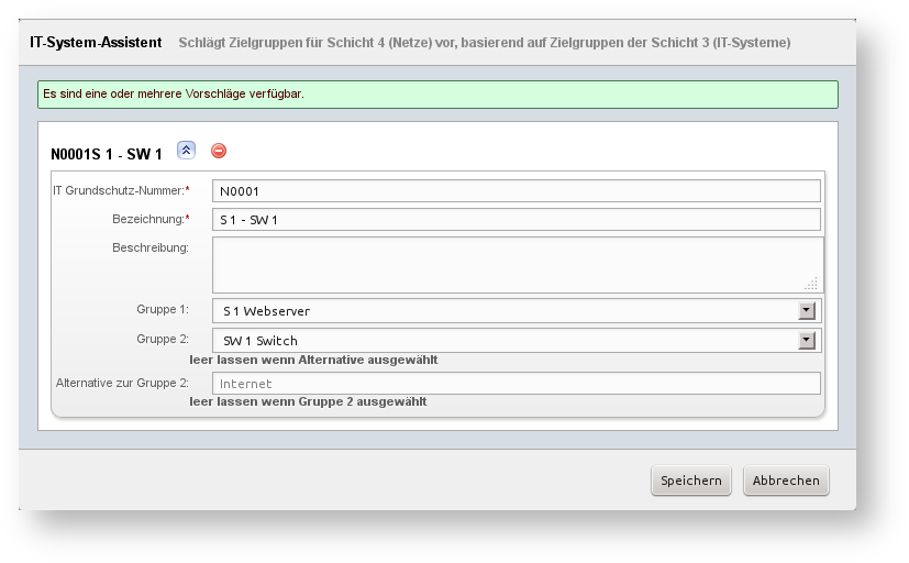 Anwendungs-Assistent (Schicht 3 IT-Systeme)
