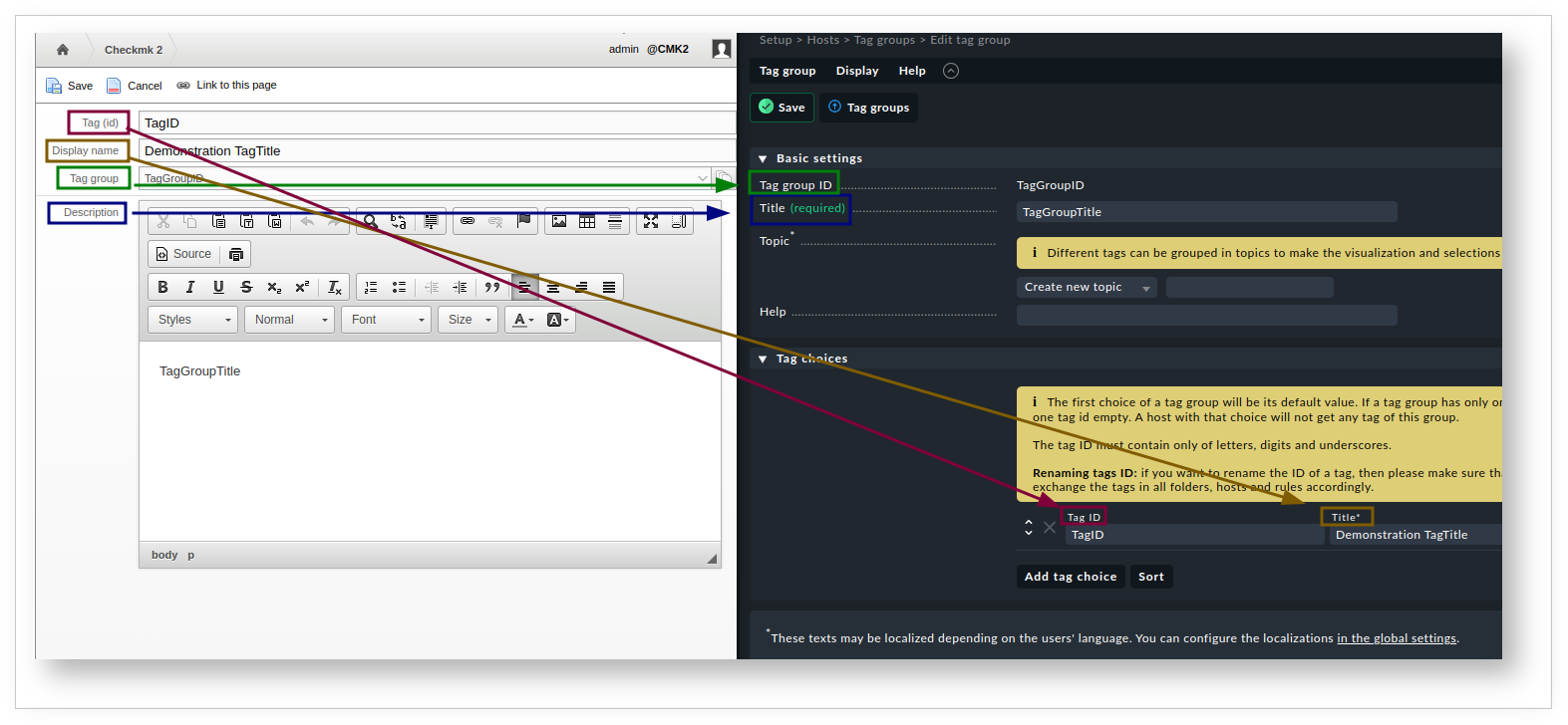 Synchronize Host Tags