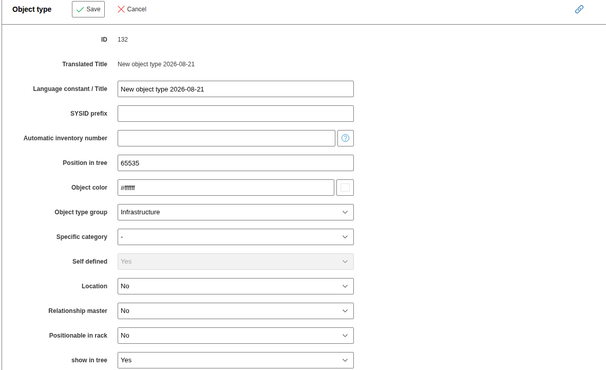object-type-configuration