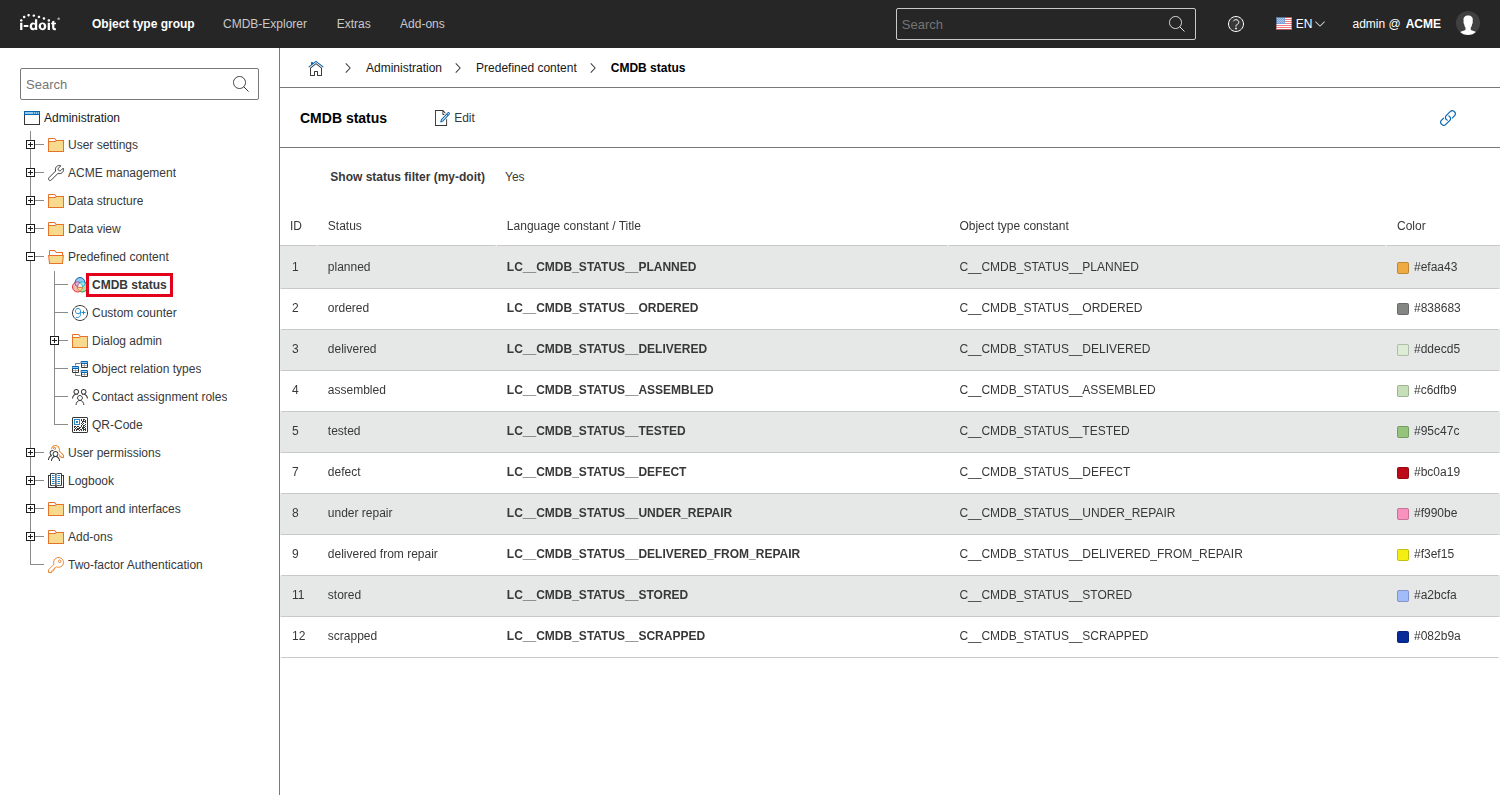 cmdb-status-manage