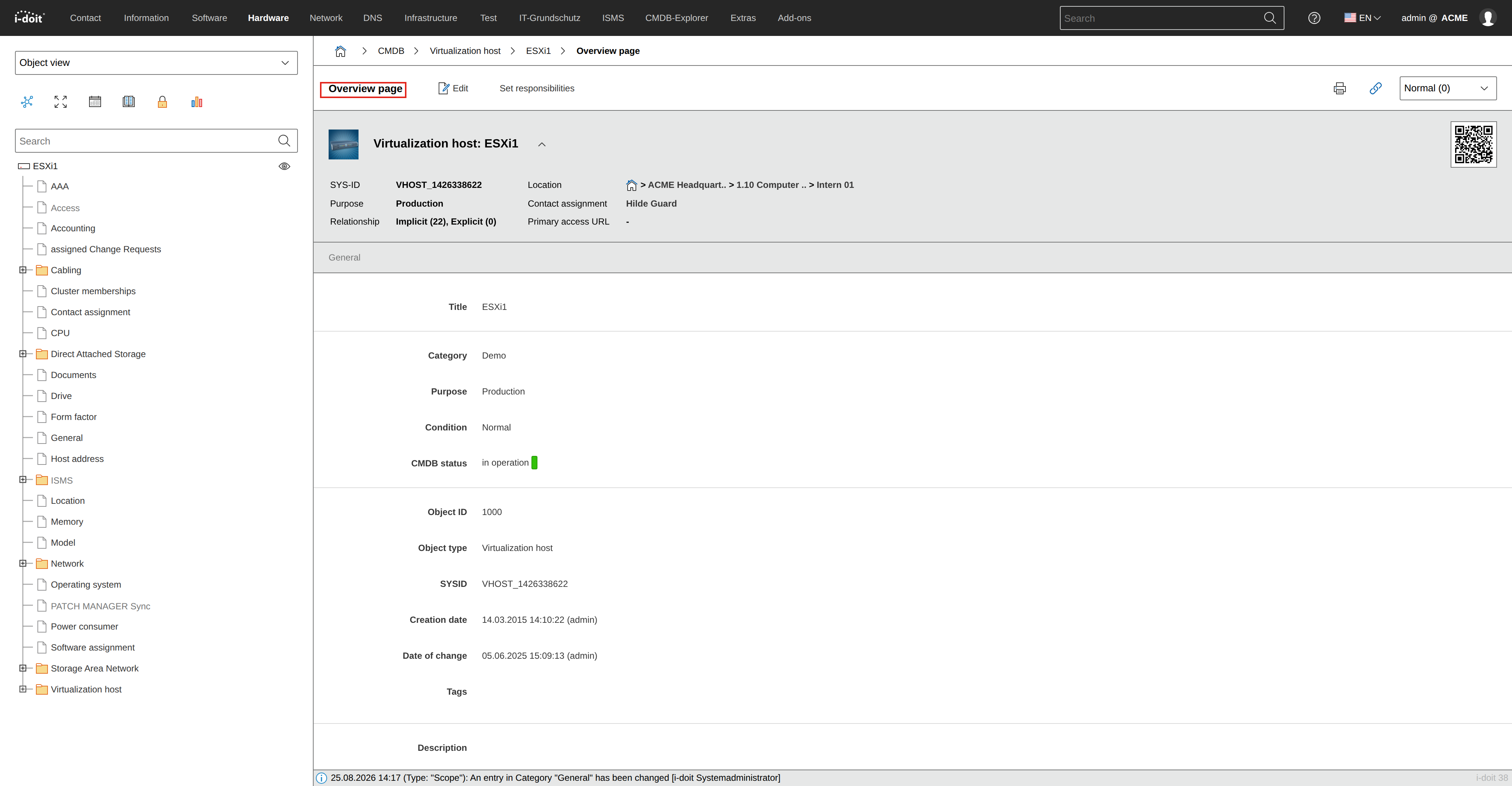 Overview-page