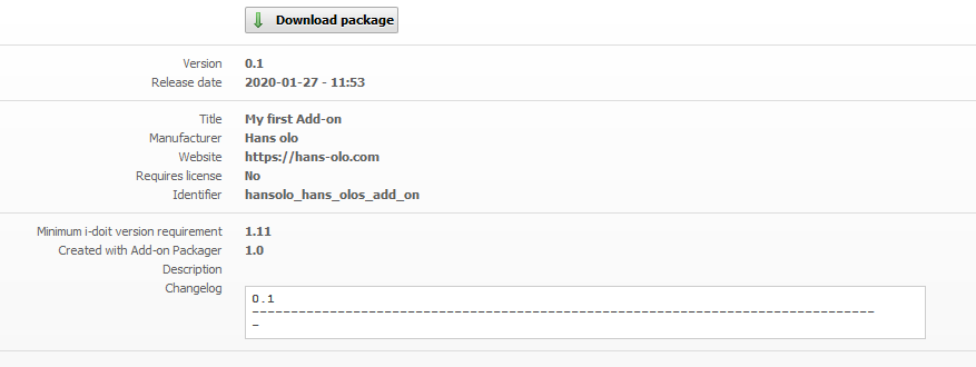 Packages