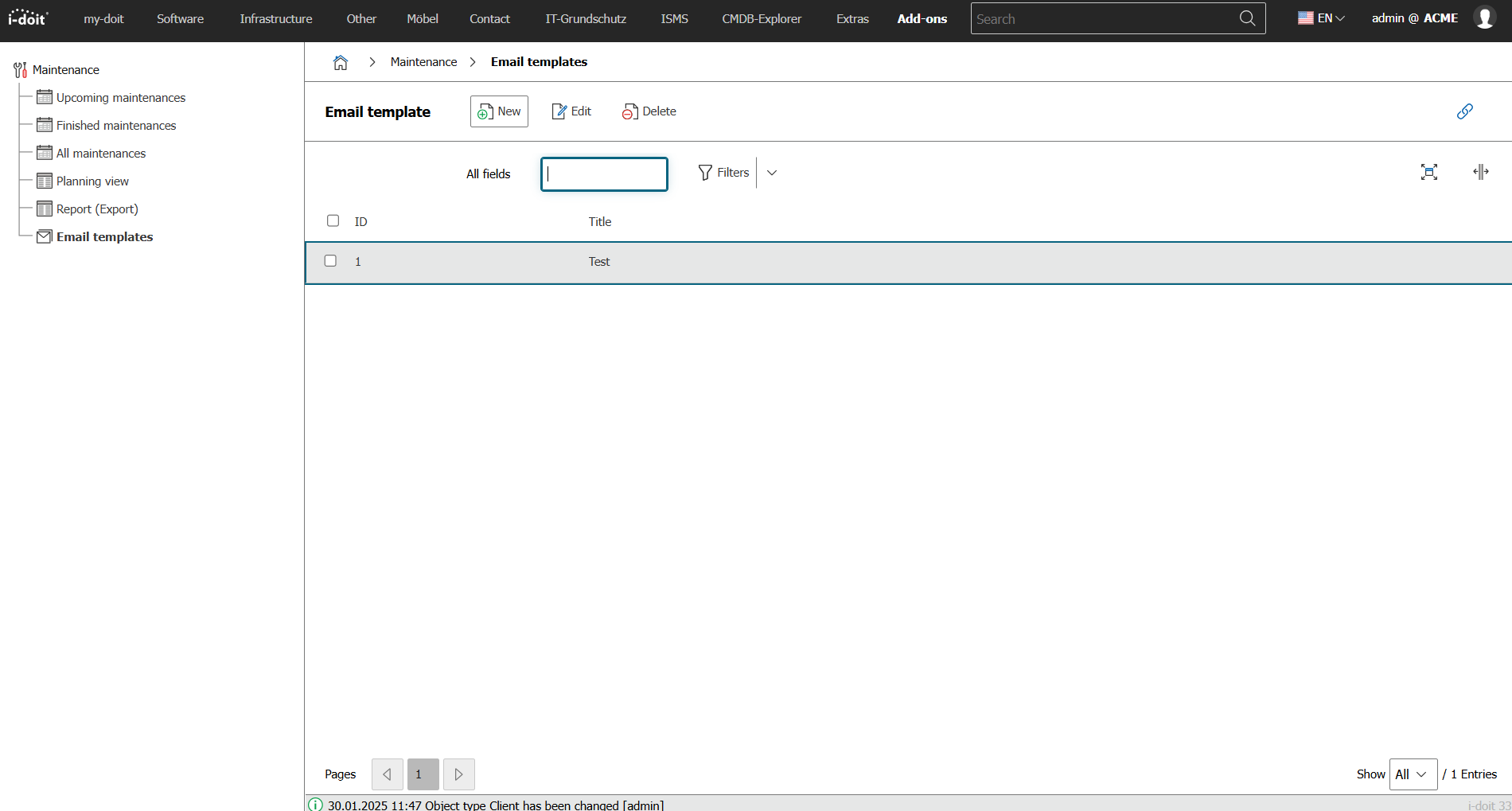 Create E-mail Templates