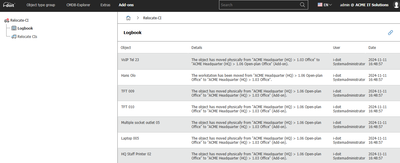 Logbook
