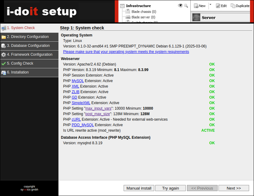 System check