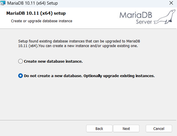 upgrade existing instances